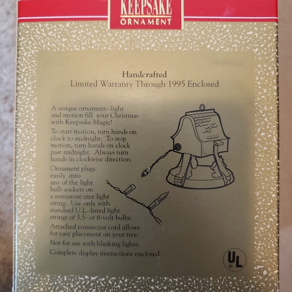 HALLMARK ornament Enchanted Clock - Picture 3 of 4